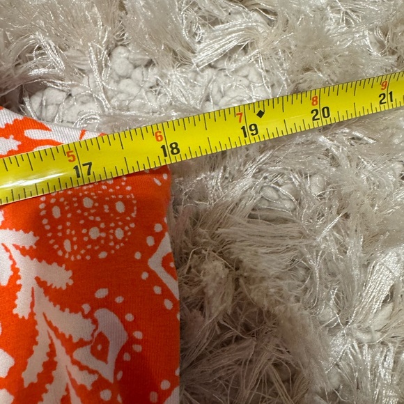 ✨Brand New Lilly Pulitzer Ulla Maxi Dress in Vibrant Orange and White Dress✨ - Picture 12 of 16